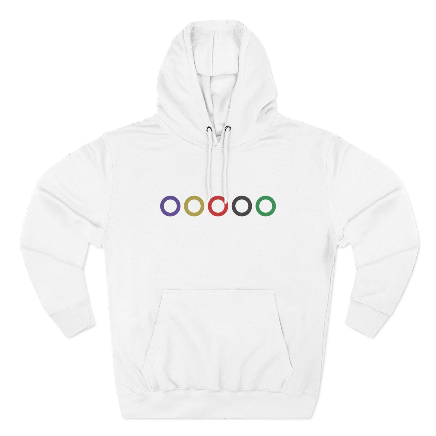 5-String Bass Fleece Hoodie — String-End Design