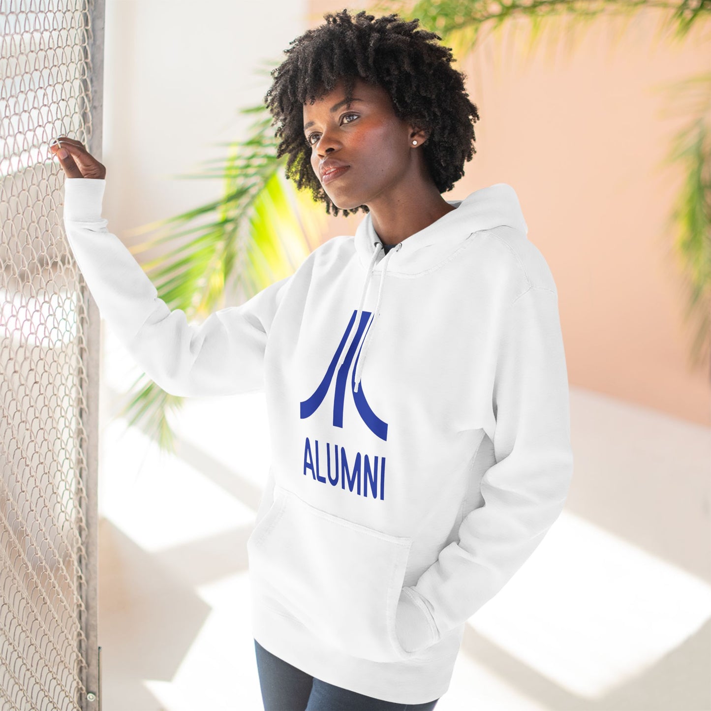 Alumni Blues Three-Panel Fleece Hoodie