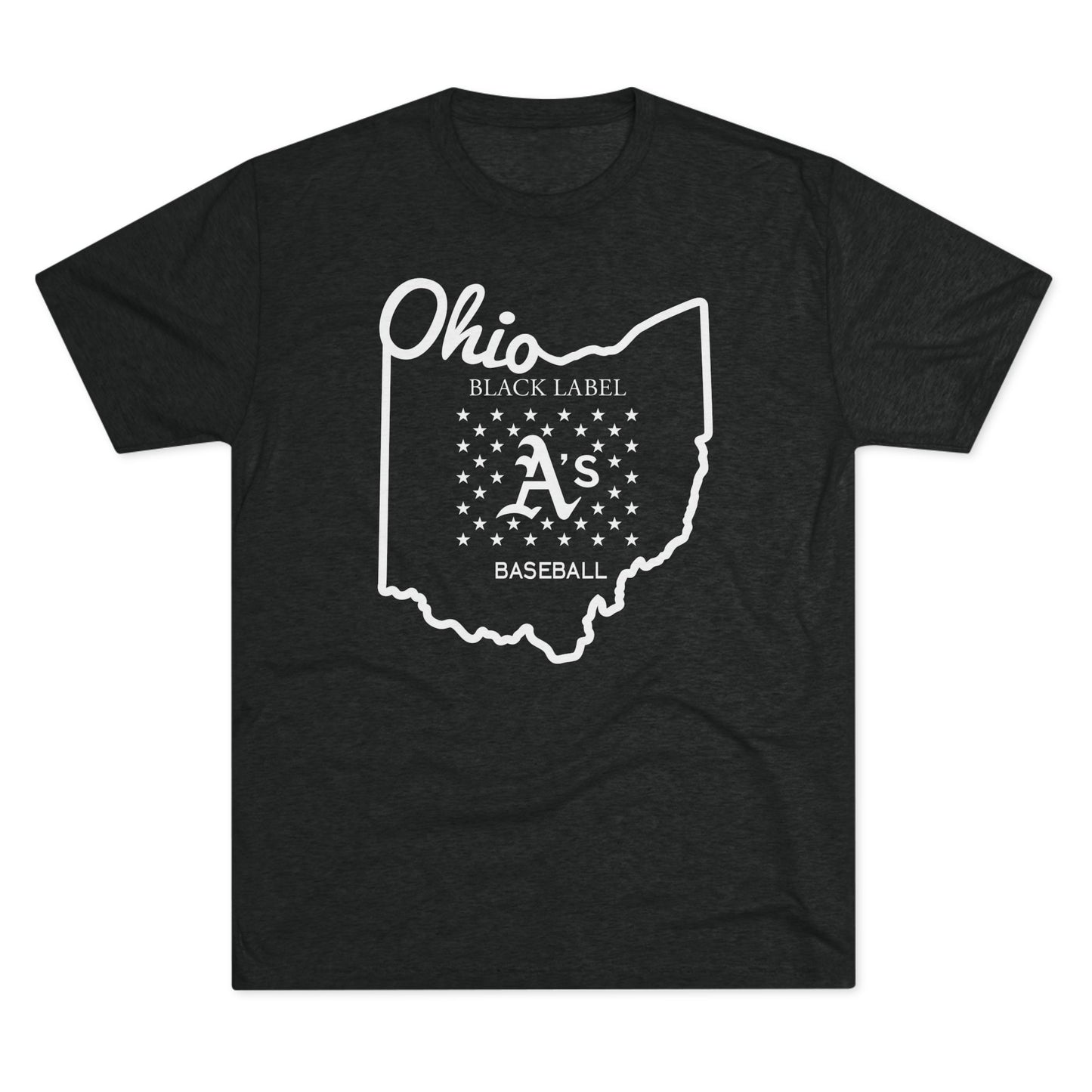 Black Label Athletics Ohio Unisex Tri-Blend Tee