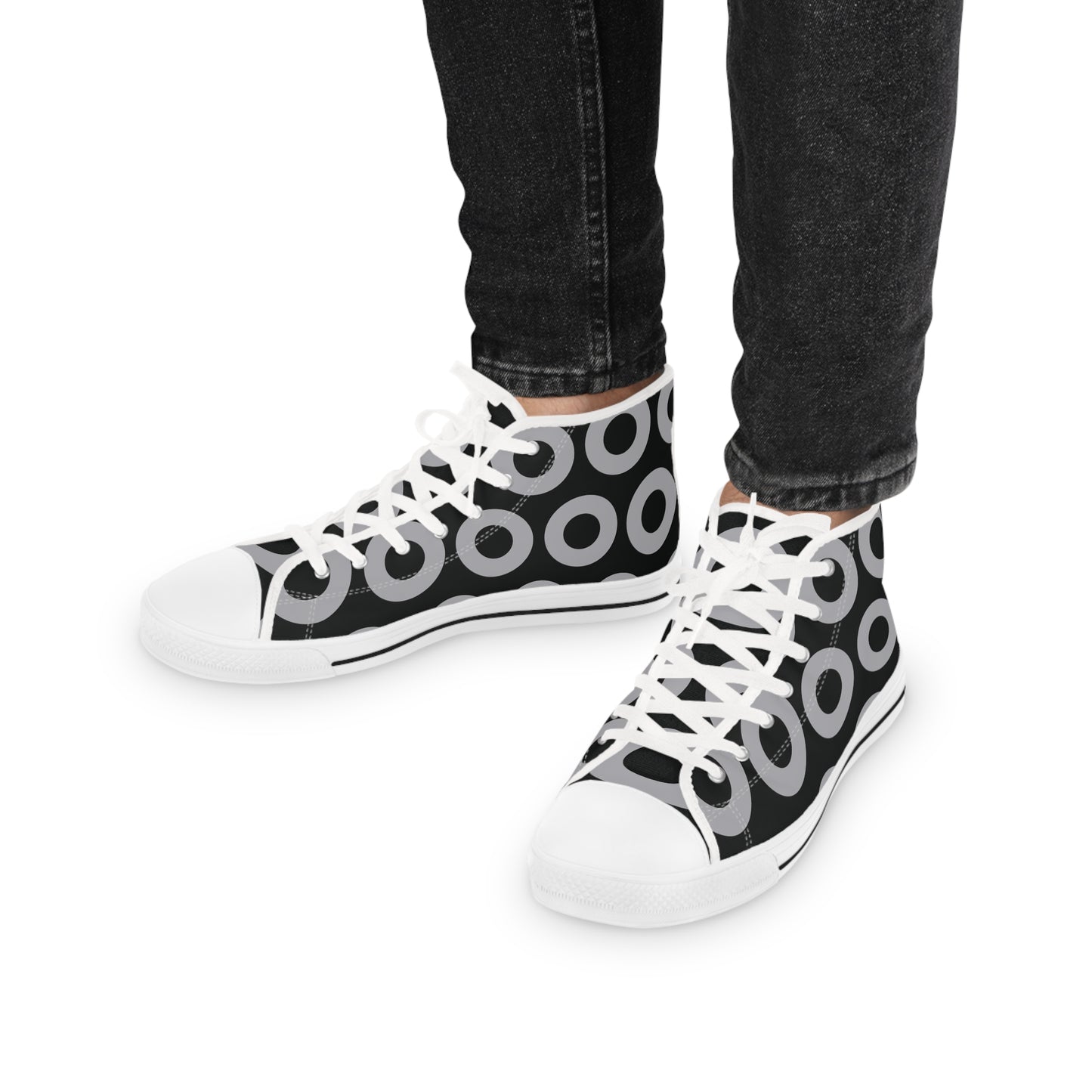 Donut Men's High Top Sneakers
