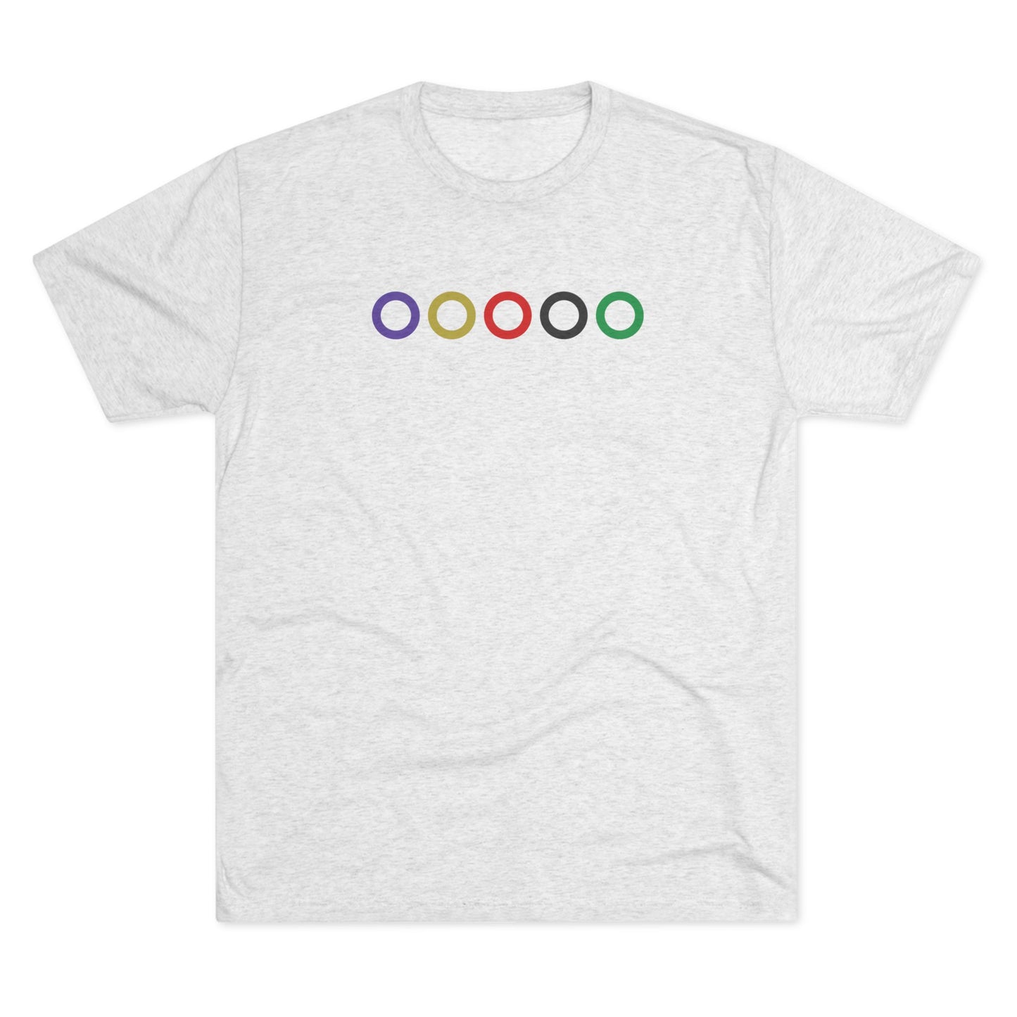 BEADG Color Ring Unisex Tri-Blend Crew Tee