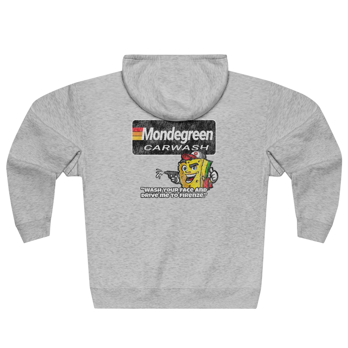 Mondegreen Carwash Unisex Zip Hoodie