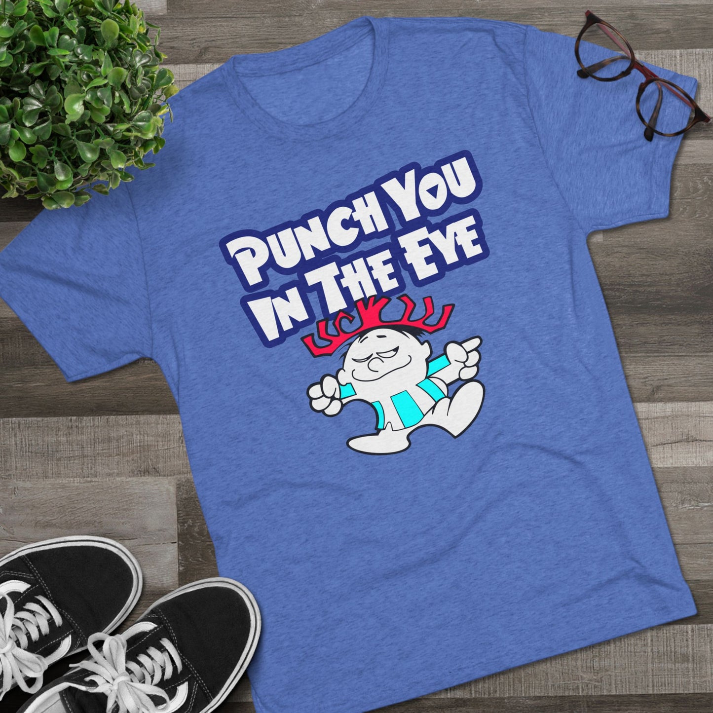 PYITE Unisex Tri-Blend Crew Tee