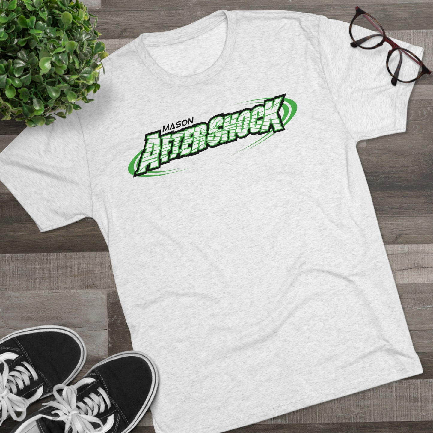 Mason Aftershock Unisex Tri-Blend Crew Tee