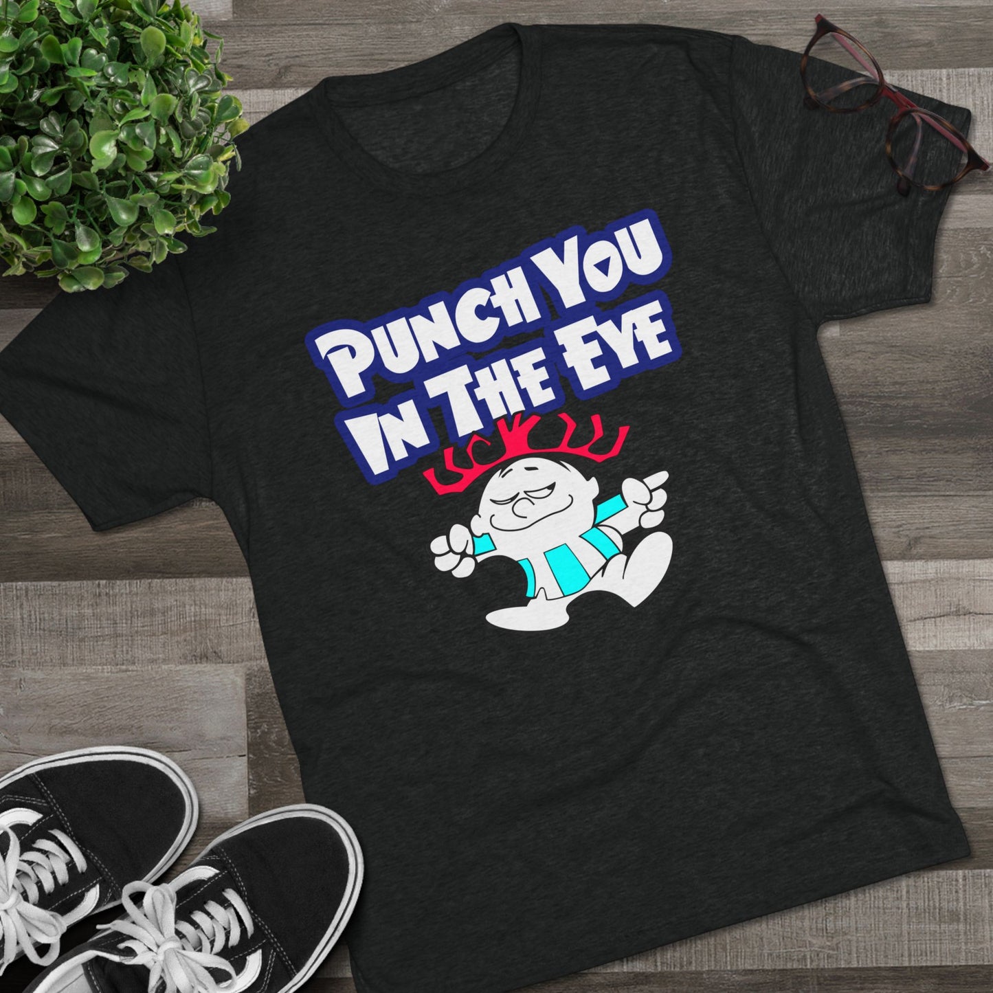 PYITE Unisex Tri-Blend Crew Tee