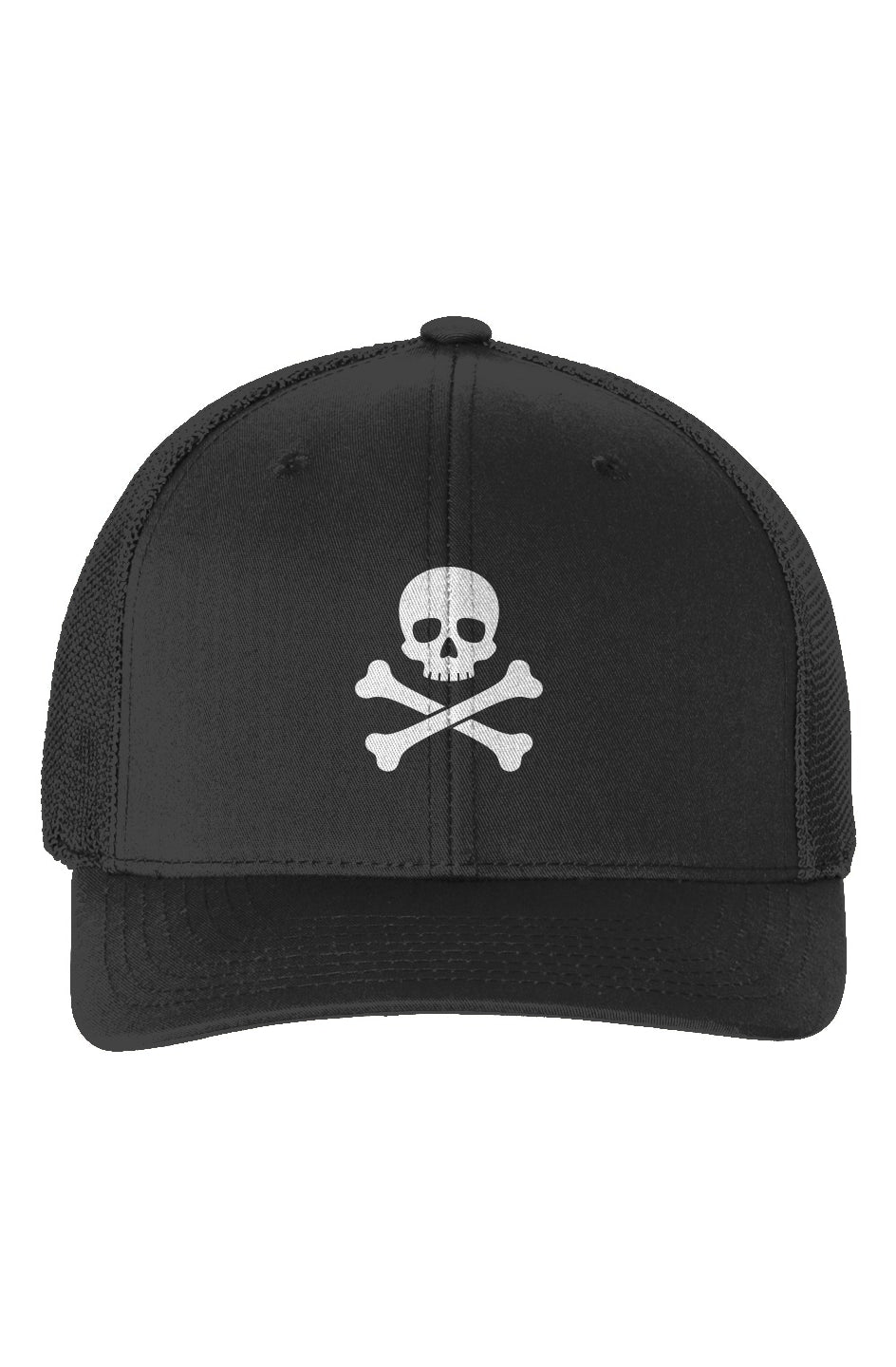 Skull & Crossbones Flexfit Trucker Cap