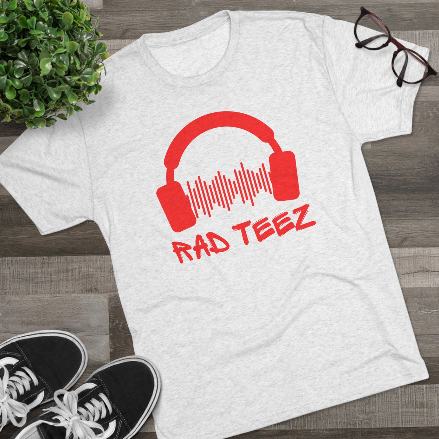 Rad Teez Unisex Tri-Blend Crew Tee