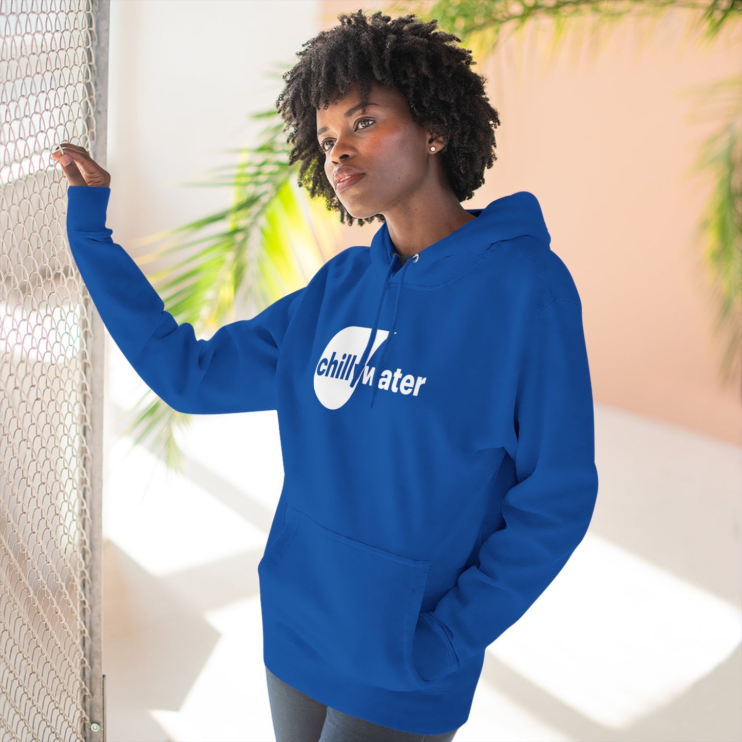 Chilly Water Three-Panel Fleece Hoodie