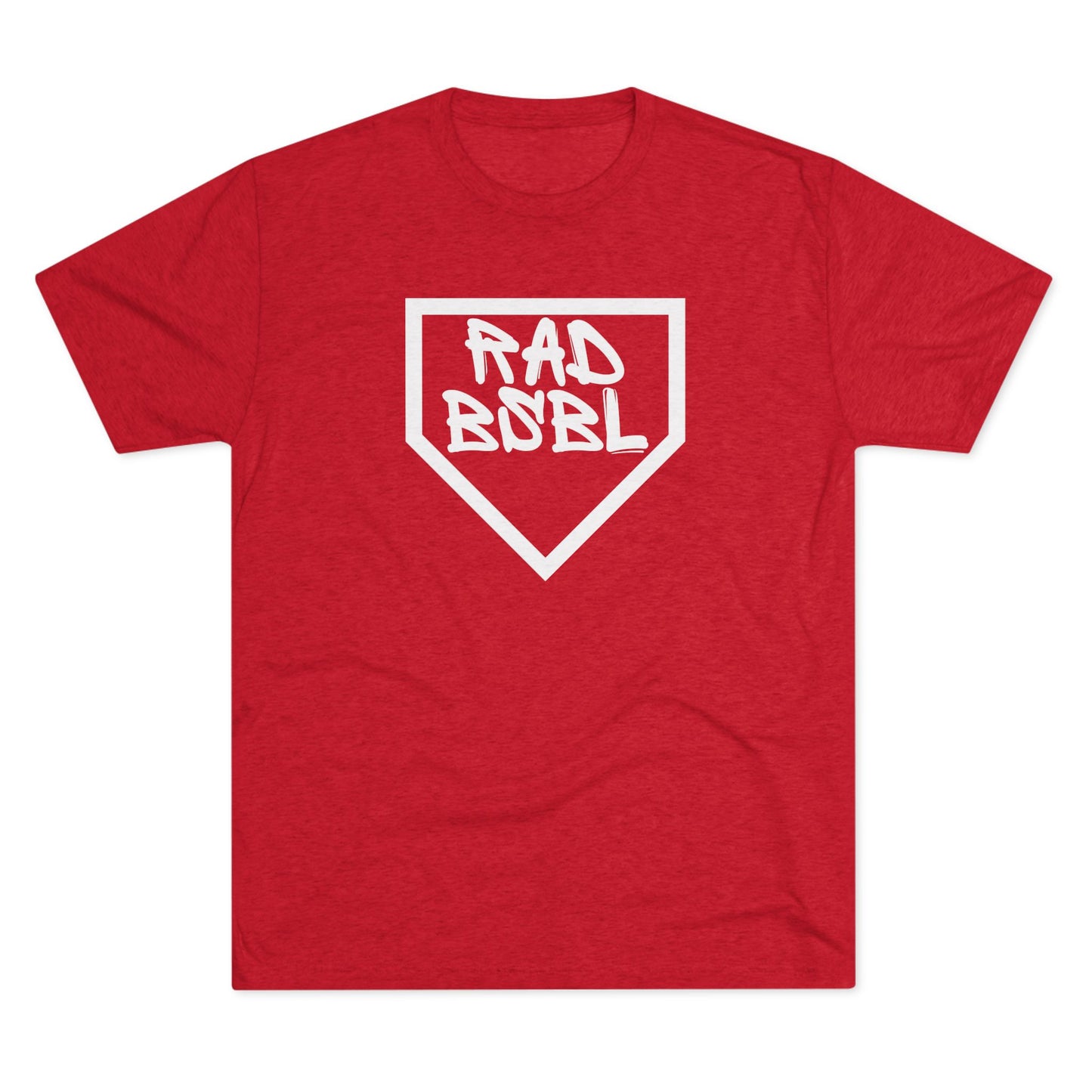 Rad BSBL Unisex Tri-Blend Crew Tee
