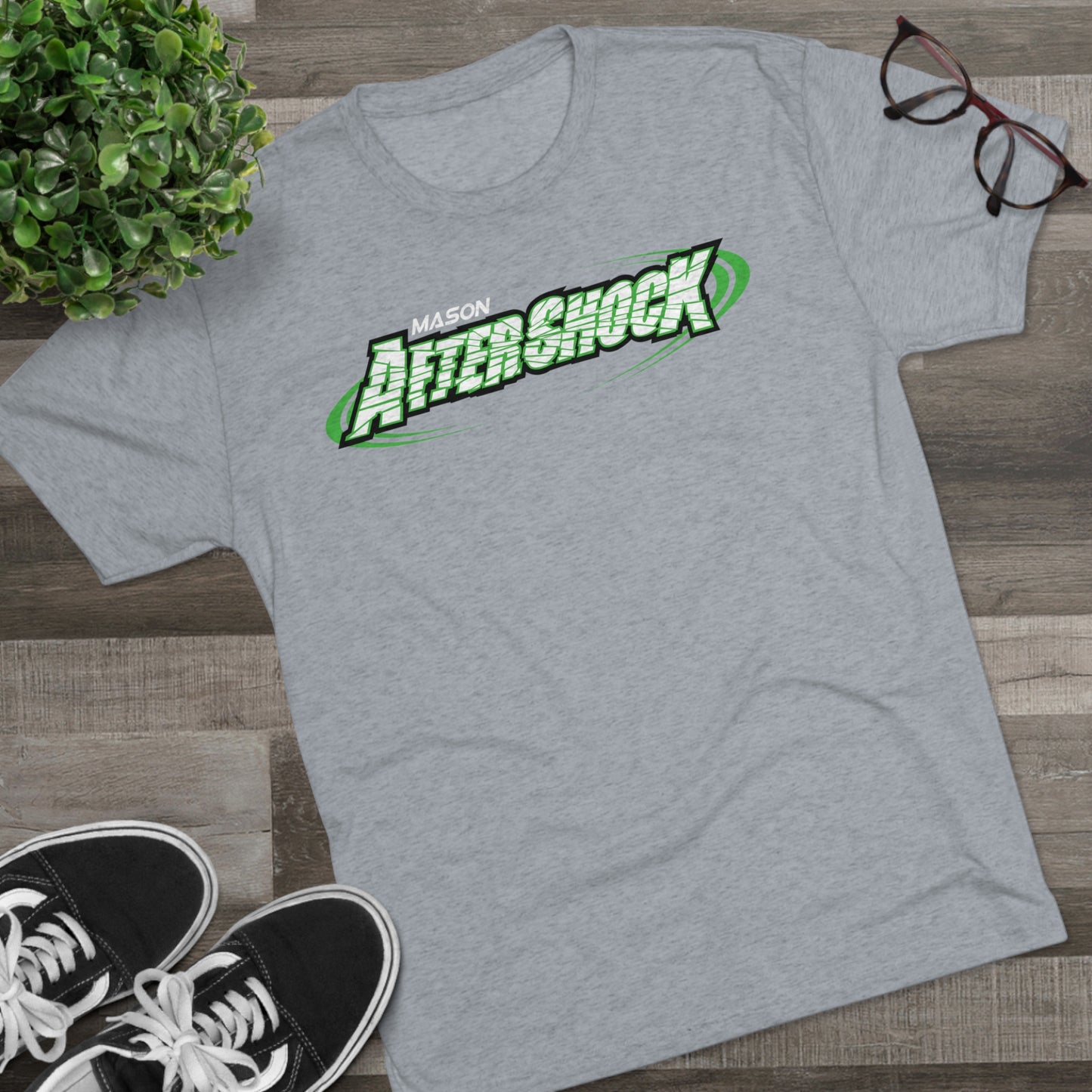 Mason Aftershock Unisex Tri-Blend Crew Tee