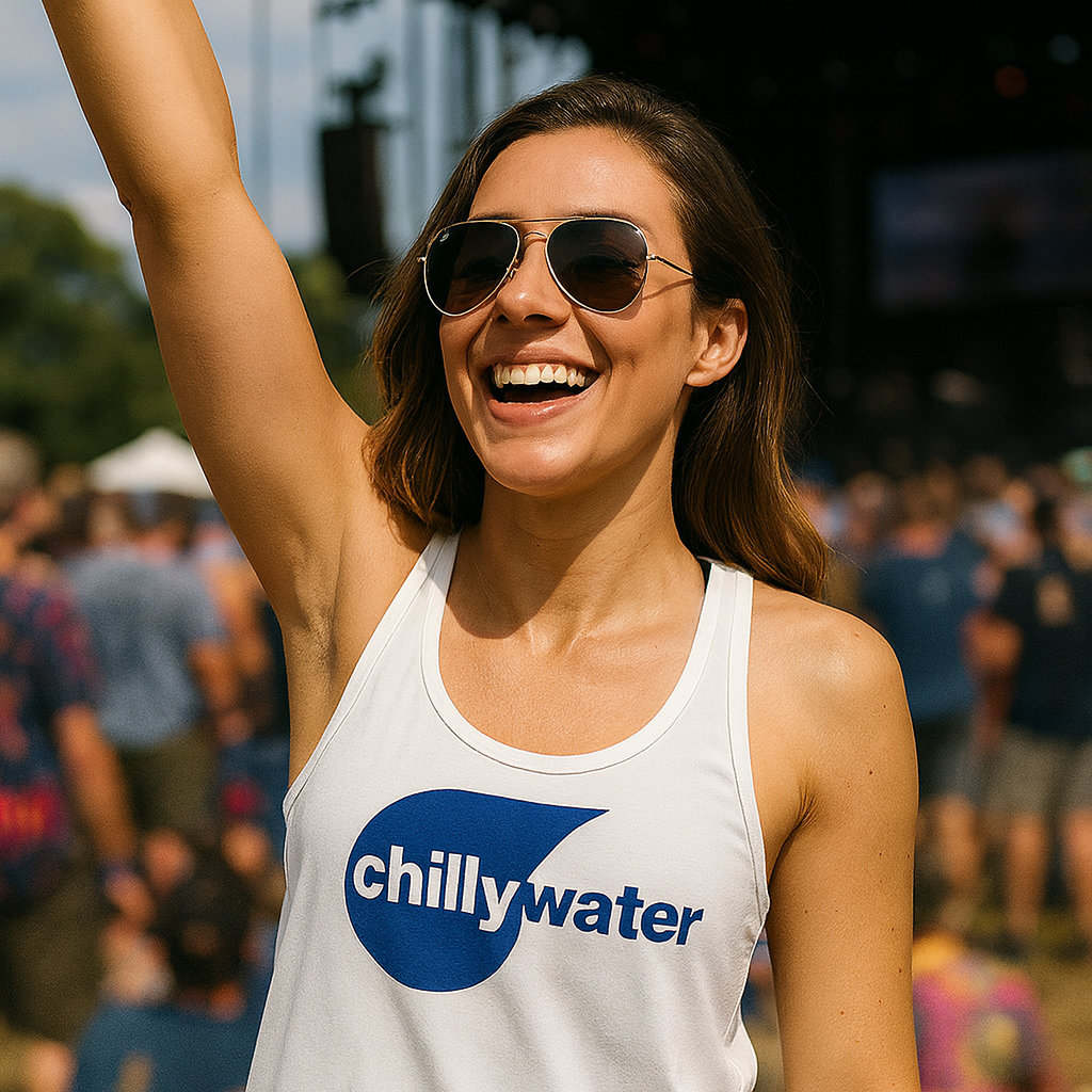 Chilly Water Women's Flowy Racerback Tank