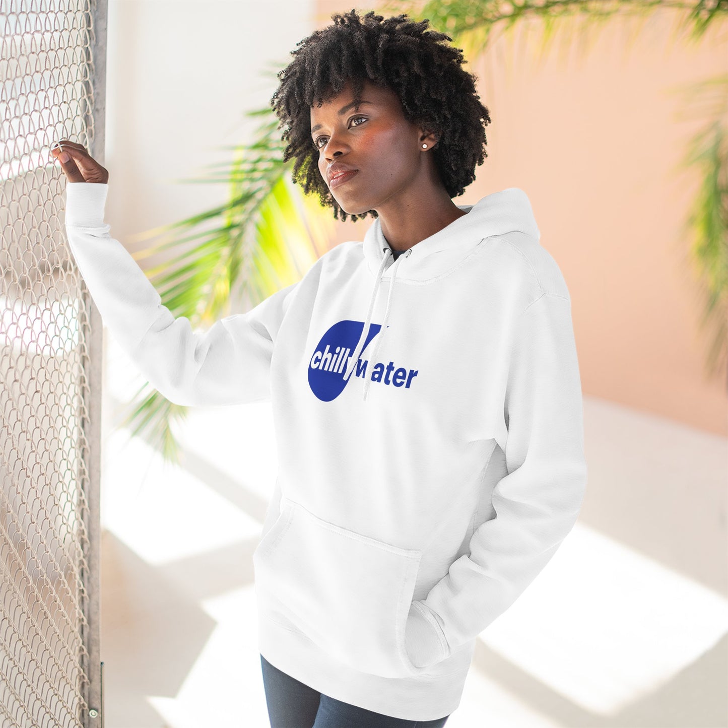 Chilly Water Three-Panel Fleece Hoodie
