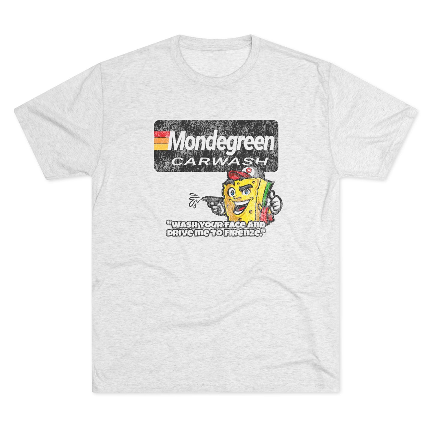 Mondegreen Carwash Unisex Tri-Blend Crew Tee