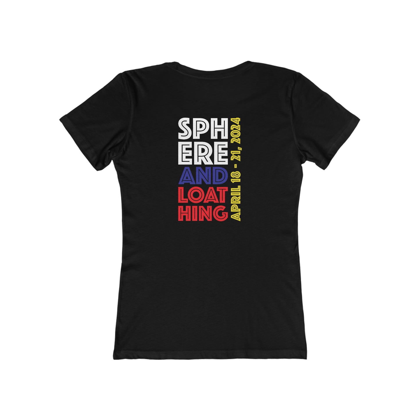 Sphere 2024 The Boyfriend Tee for Women