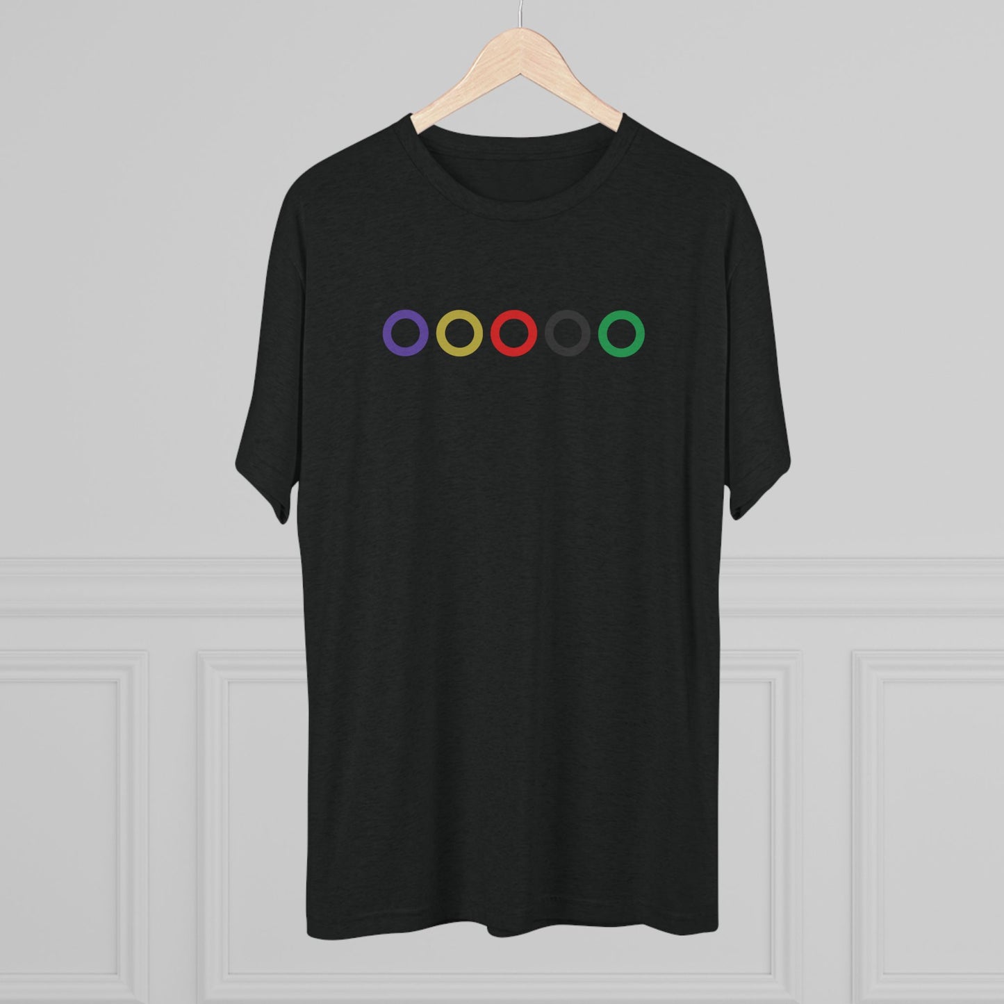 BEADG Color Ring Unisex Tri-Blend Crew Tee