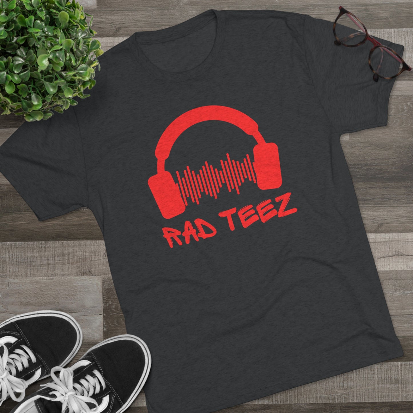 Rad Teez Unisex Tri-Blend Crew Tee