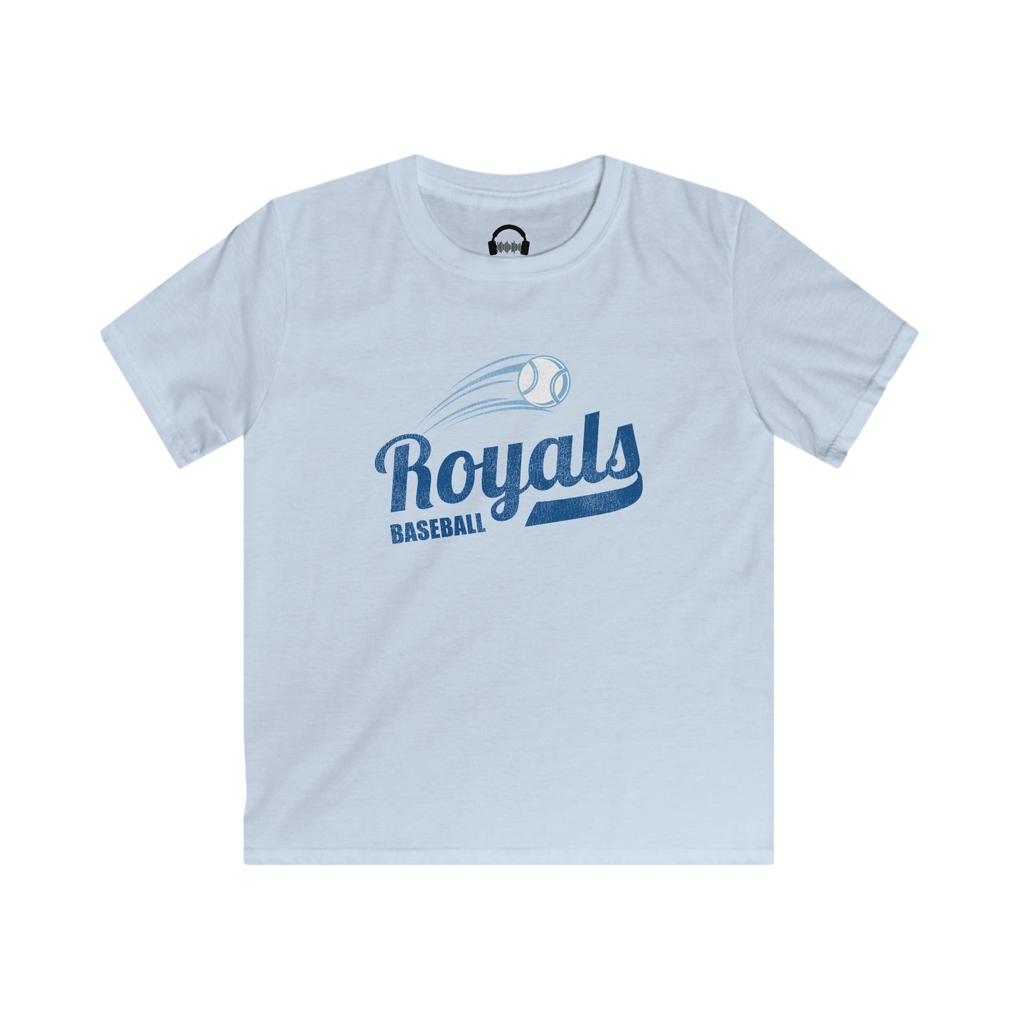 Royals Baseball Kids Softstyle Tee