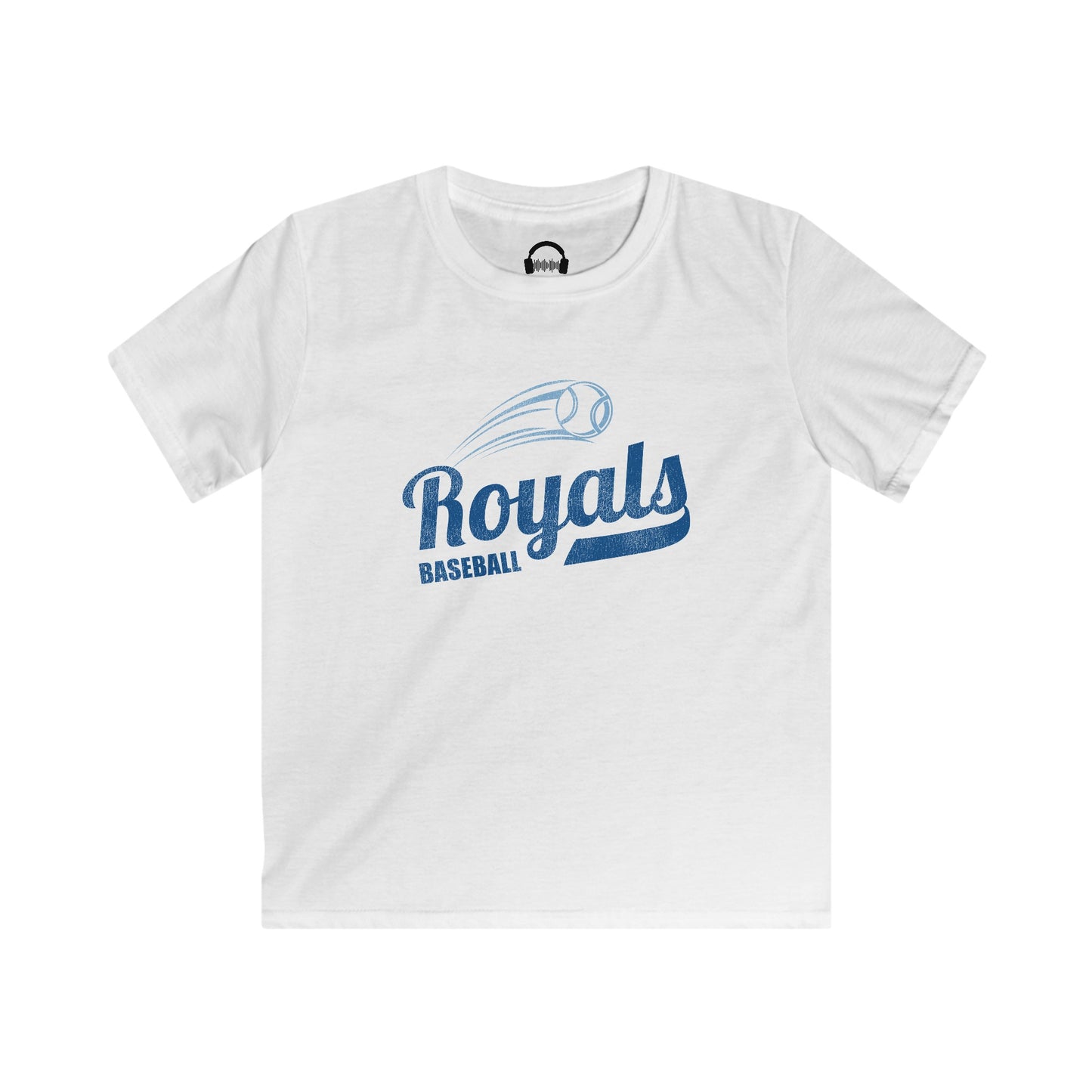 Royals Baseball Kids Softstyle Tee