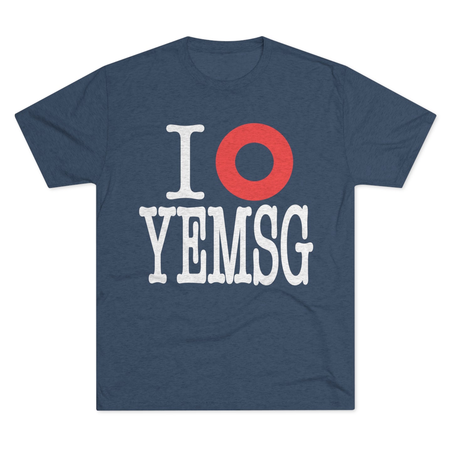 IOYEMSG Unisex Tri-Blend Crew Tee