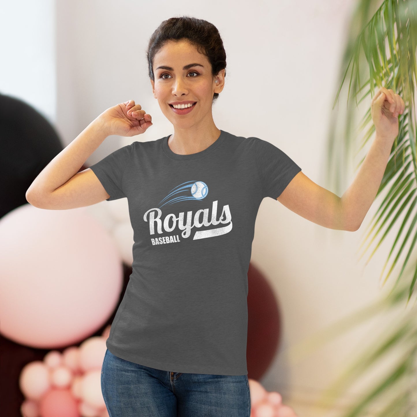 Royals Baseball Women's Triblend Tee