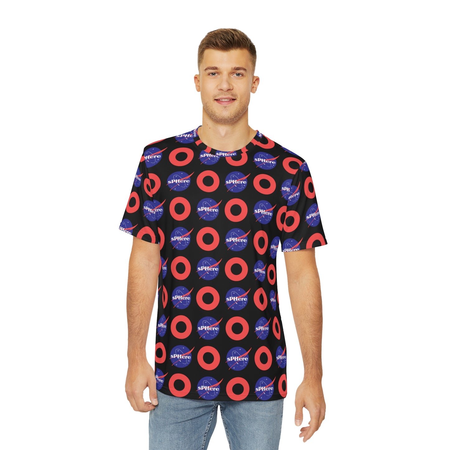 Sphere 2024 All-Over Print Men's Polyester Tee (AOP)