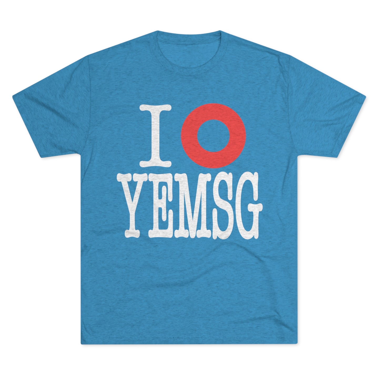 IOYEMSG Unisex Tri-Blend Crew Tee