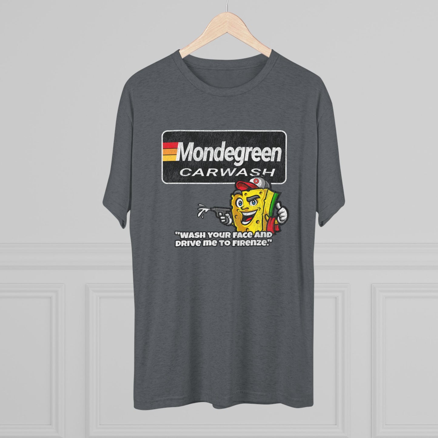 Mondegreen Carwash Unisex Tri-Blend Crew Tee