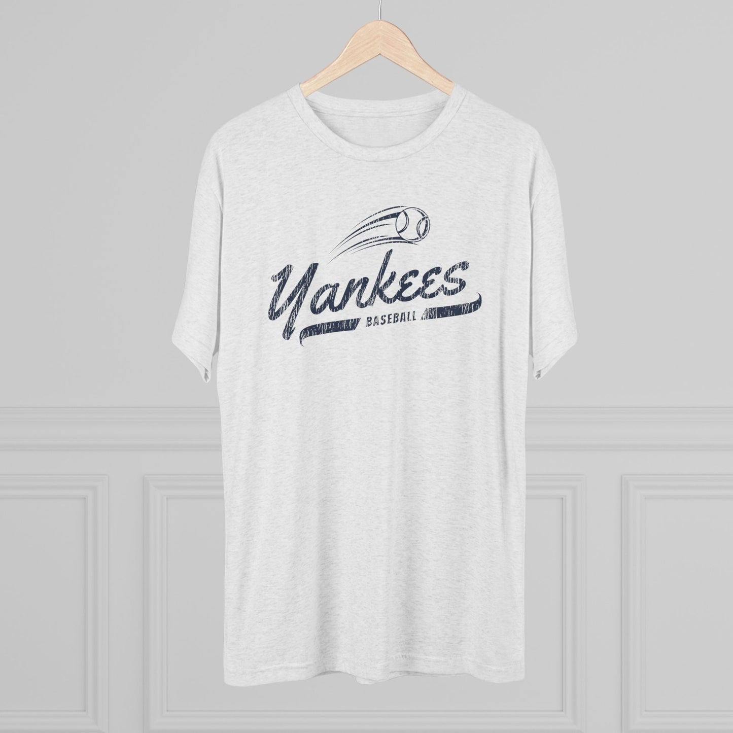 Yankees Baseball Unisex Tri-Blend Crew Tee