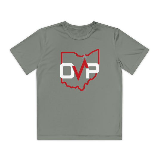 OVP Ohio Valley Prospects Youth Competitor Tee — Kids Volleyball/Track Team Shirt