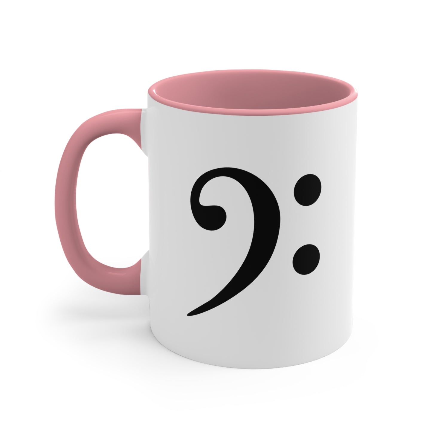 Bass Clef Accent Coffee Mug, 11oz