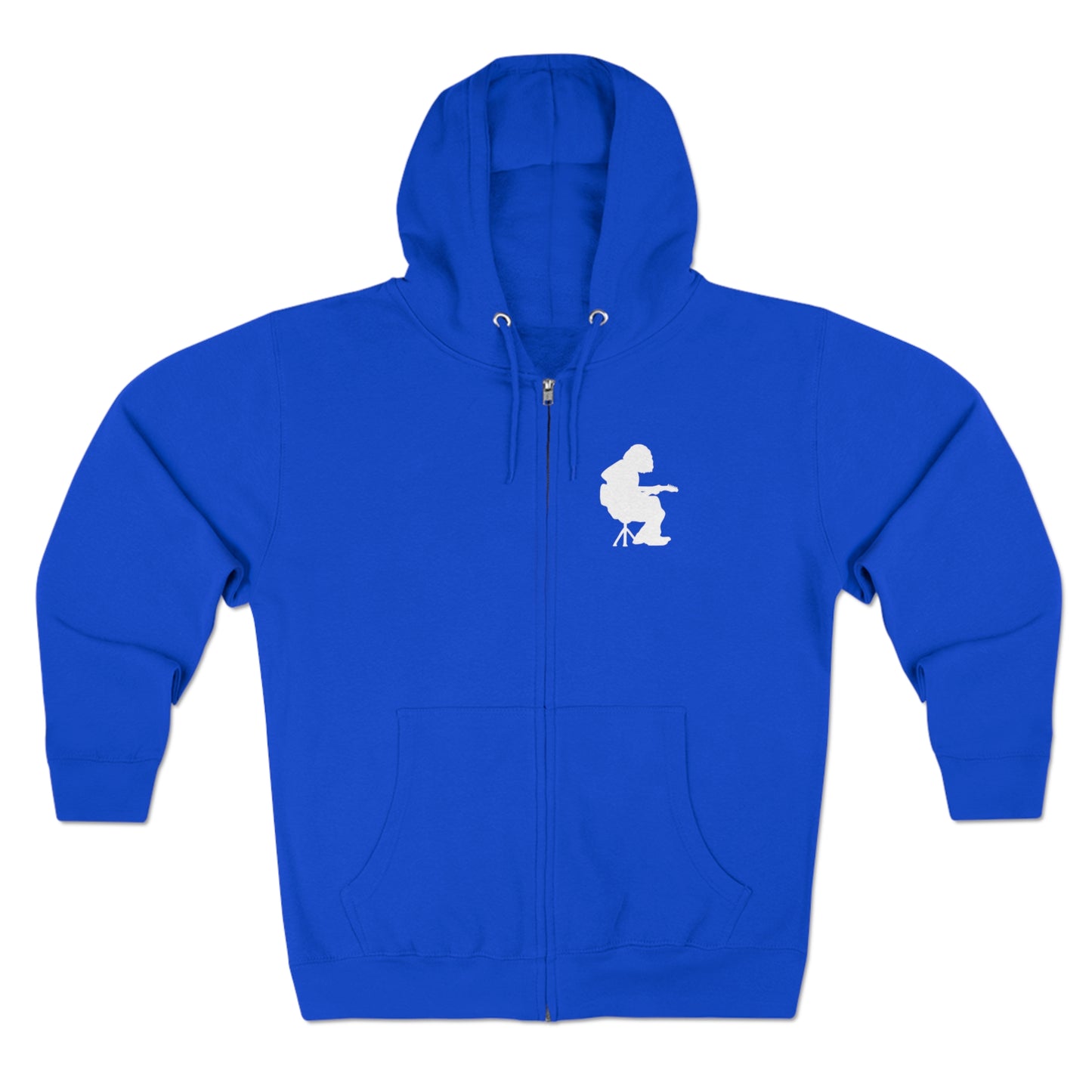 Houser Silhouette Unisex Zip Hoodie