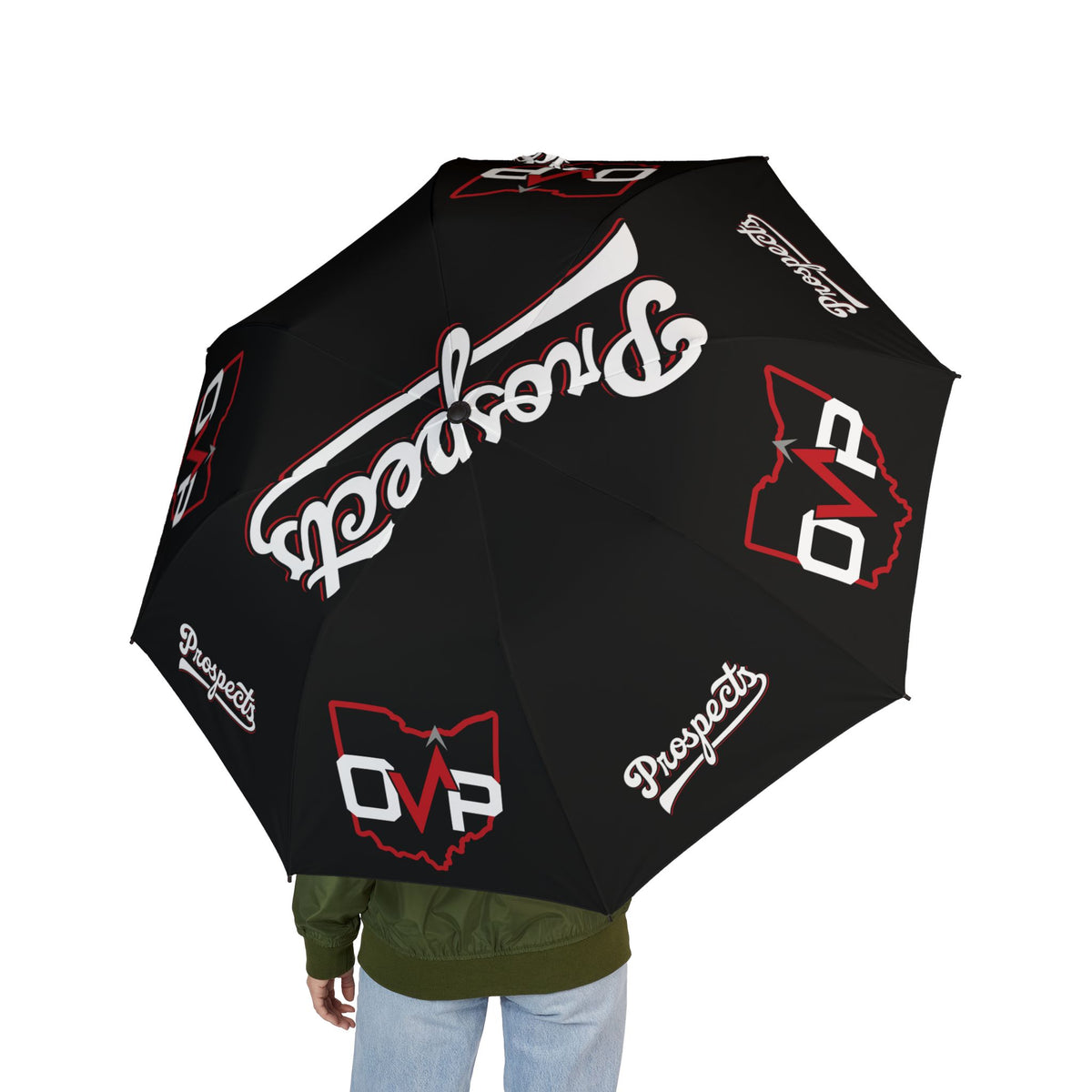 Ohio Valley Prospects Logo Print Foldable Umbrella
