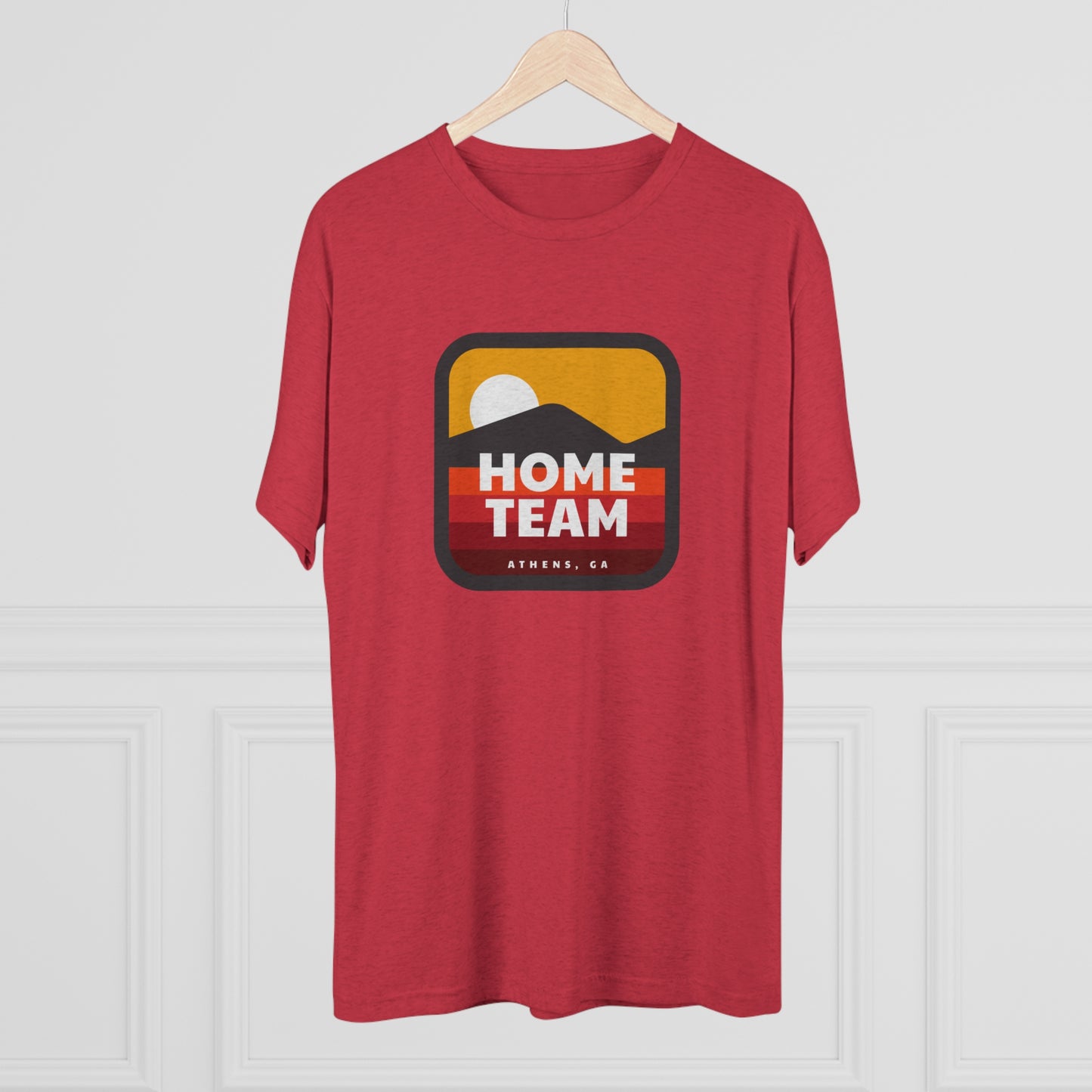 Home Team Sunset Unisex Tri-Blend Crew Tee