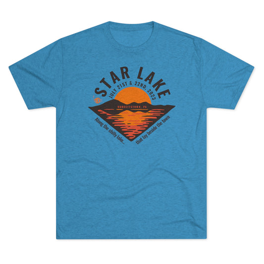 Star Lake Lakeside Unisex Tri-Blend Crew Tee (3X)