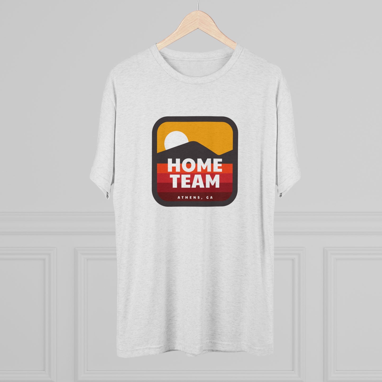 Home Team Sunset Unisex Tri-Blend Crew Tee