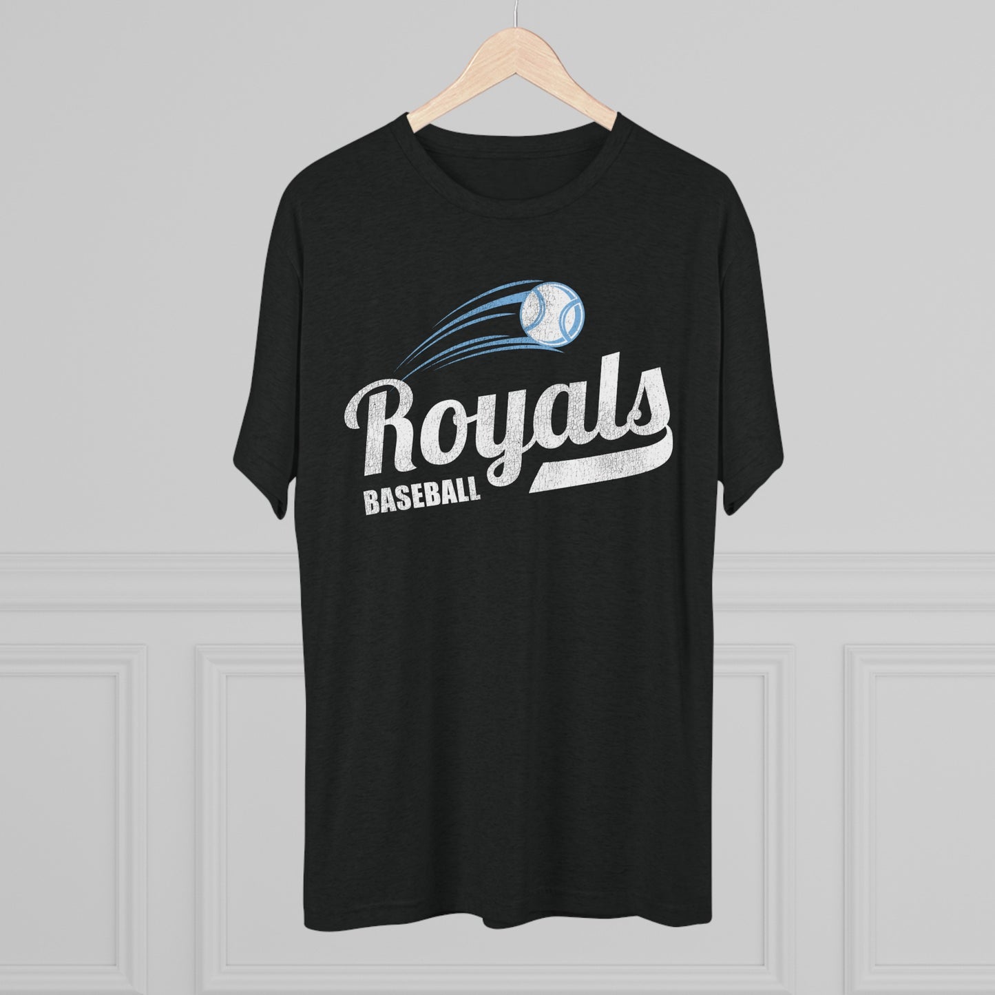 Royals Baseball Unisex Tri-Blend Crew Tee