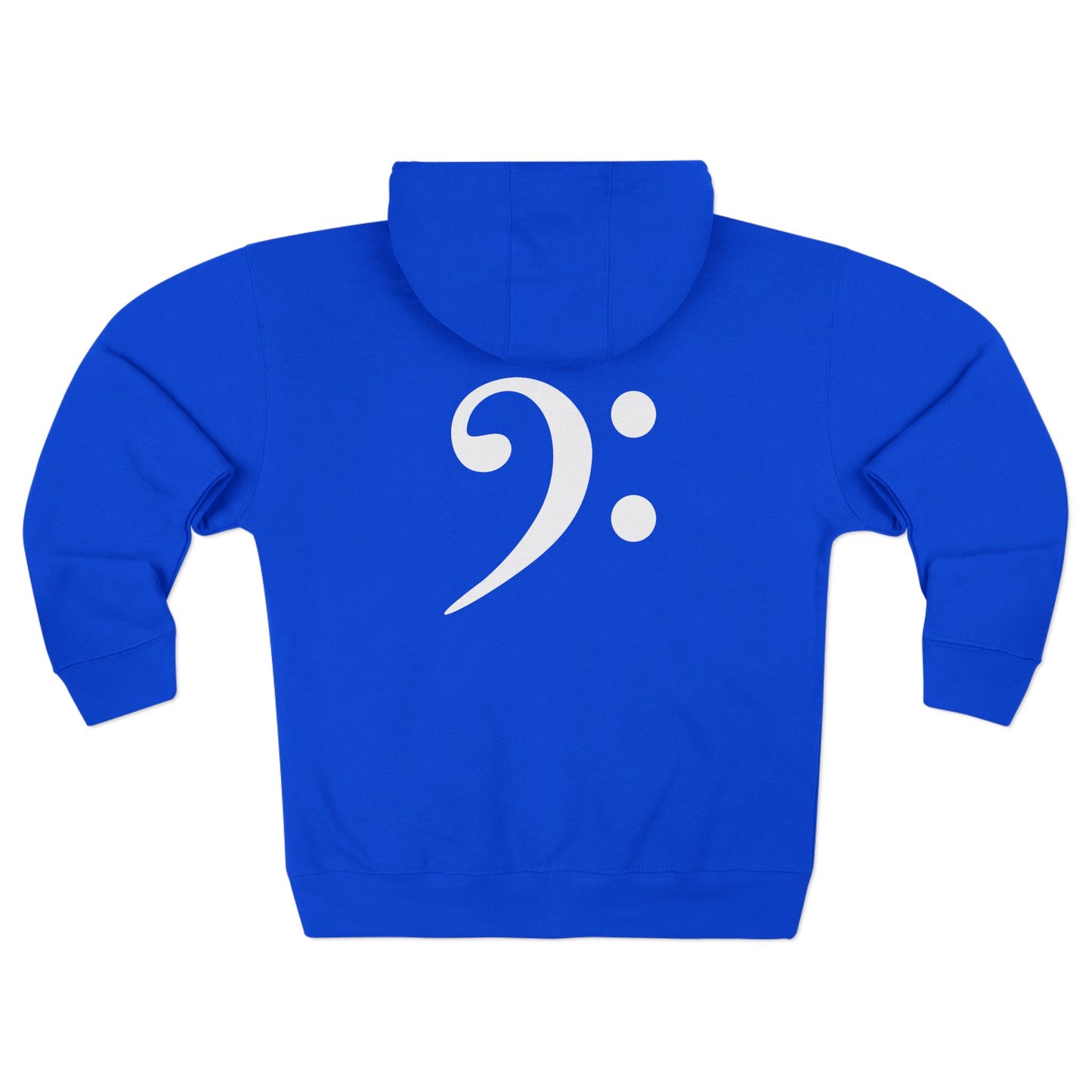 Bass Clef Zip Hoodie