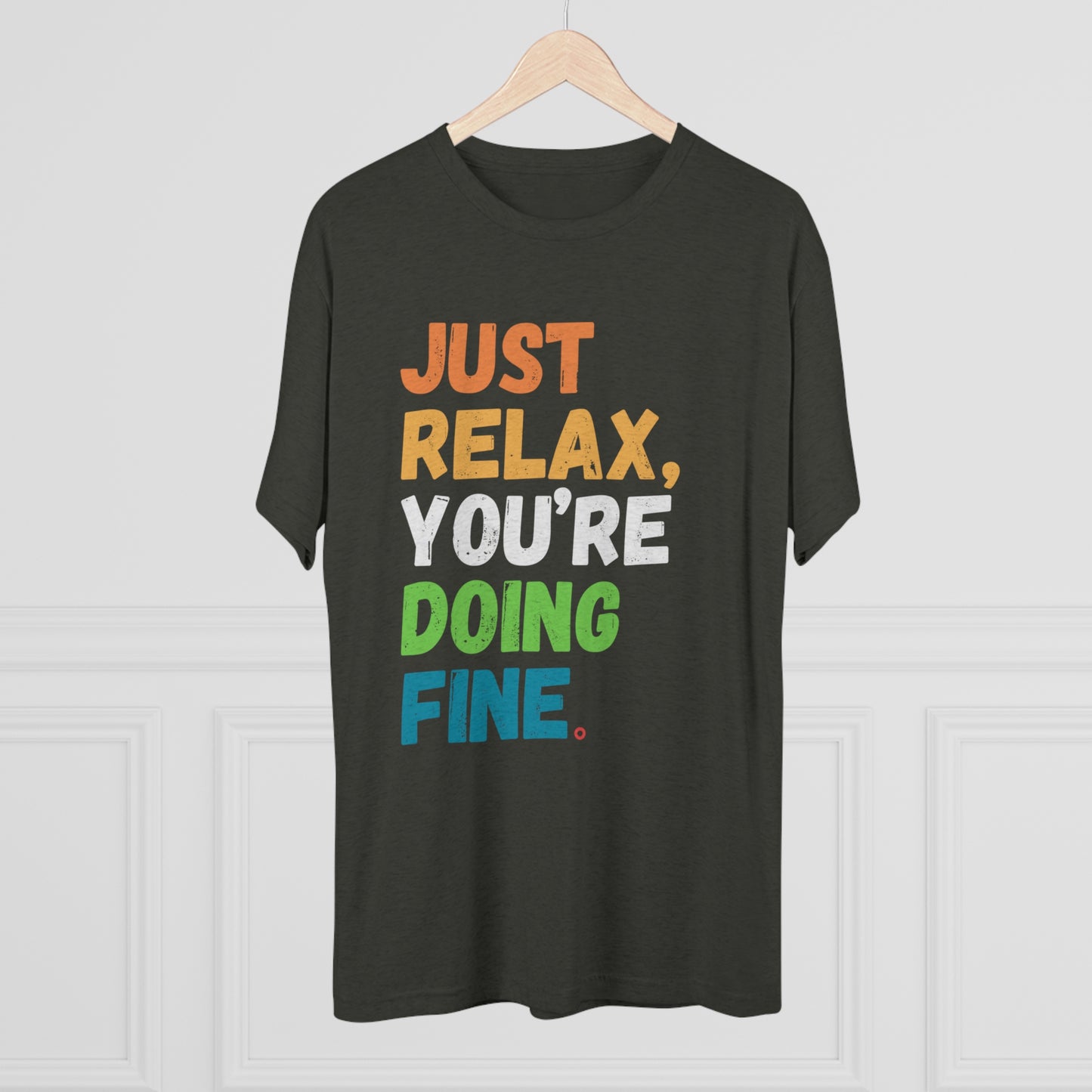 Just Relax Unisex Tri-Blend Crew Tee