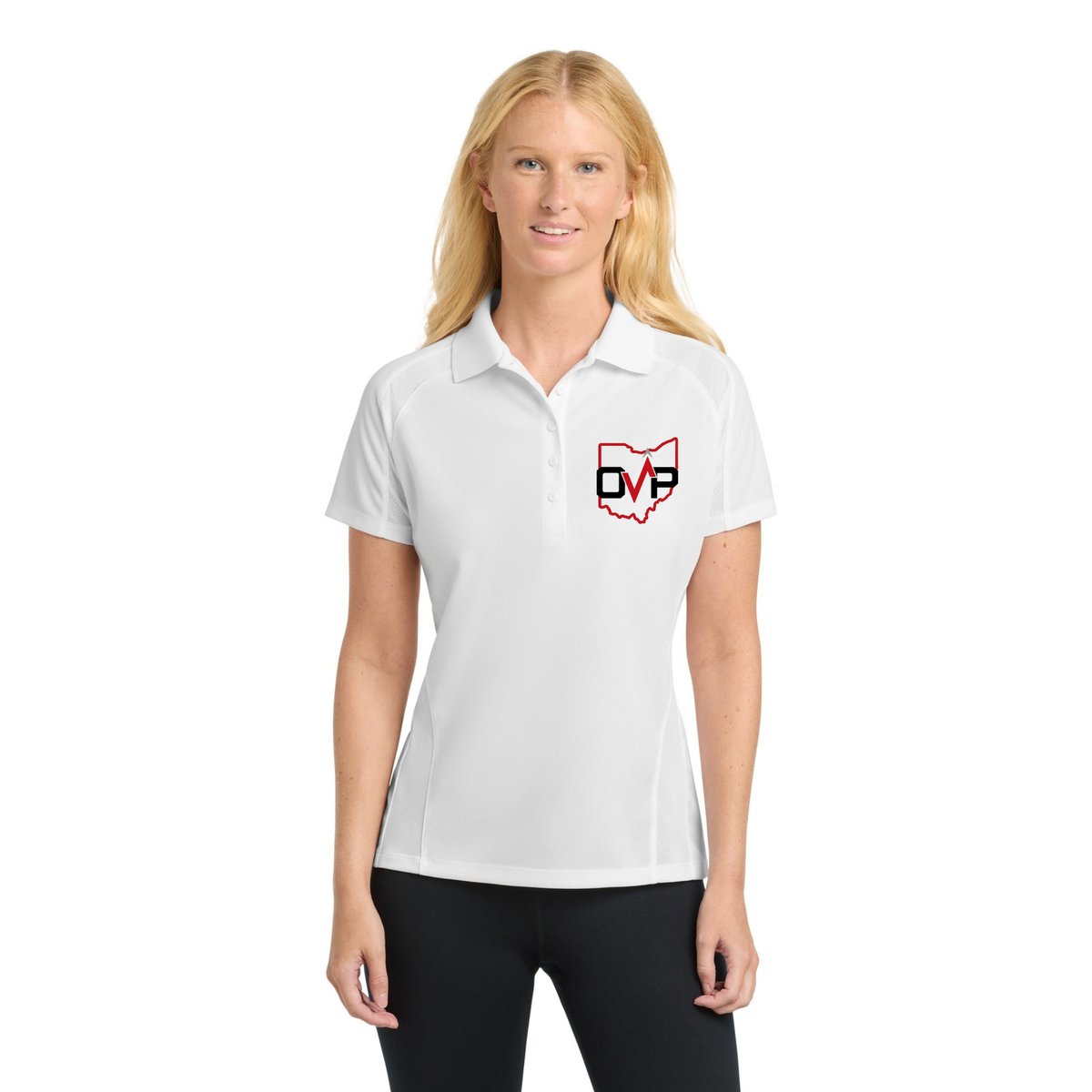 OVP Sport-Tek Women’s Dri-Mesh Pro Polo