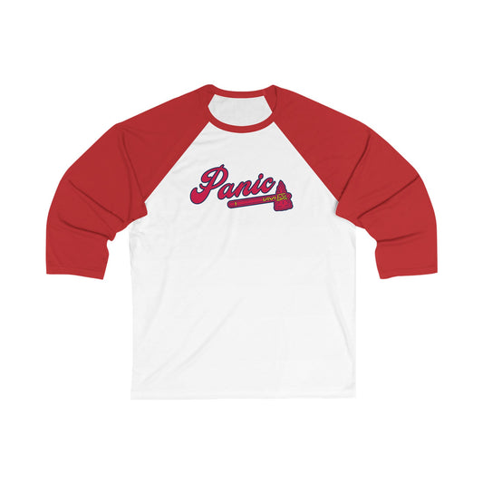 Panic Axe Unisex Tri-Blend 3/4 Raglan Tee