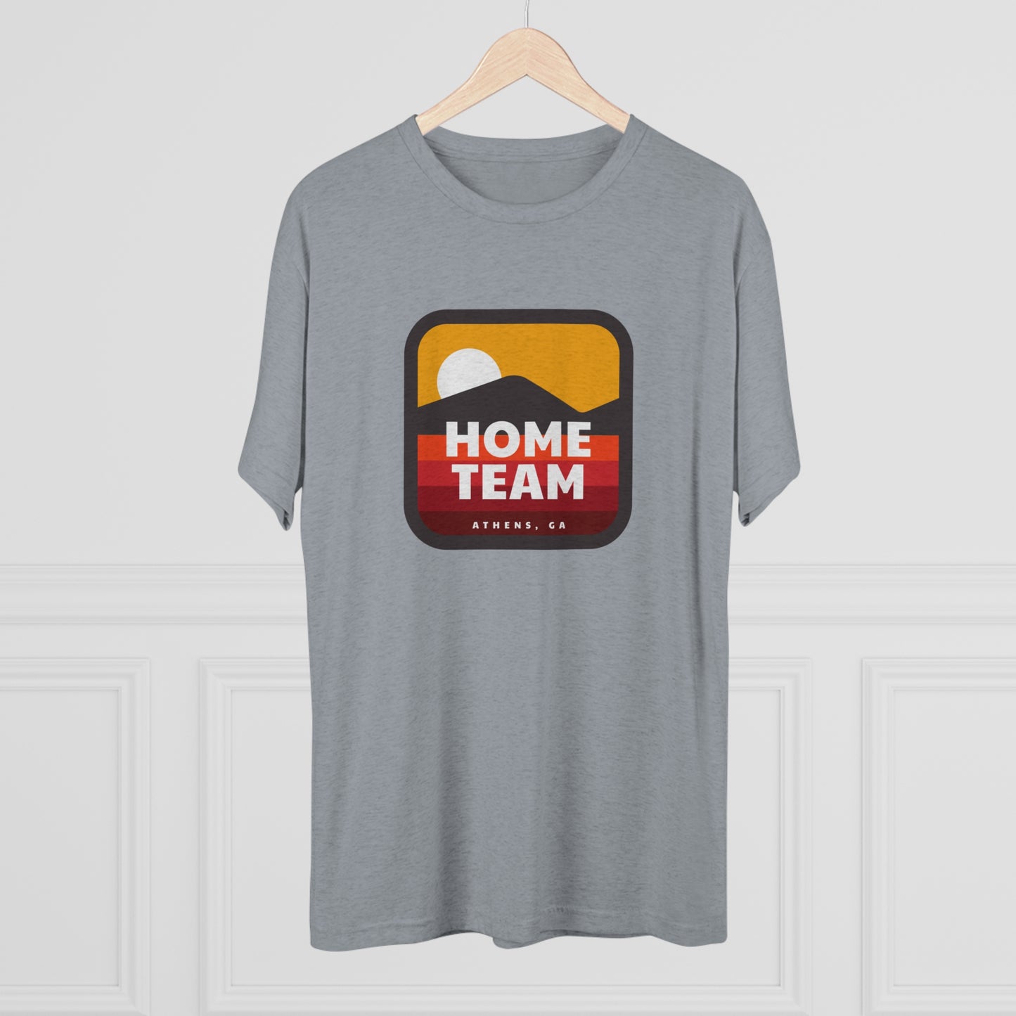 Home Team Sunset Unisex Tri-Blend Crew Tee