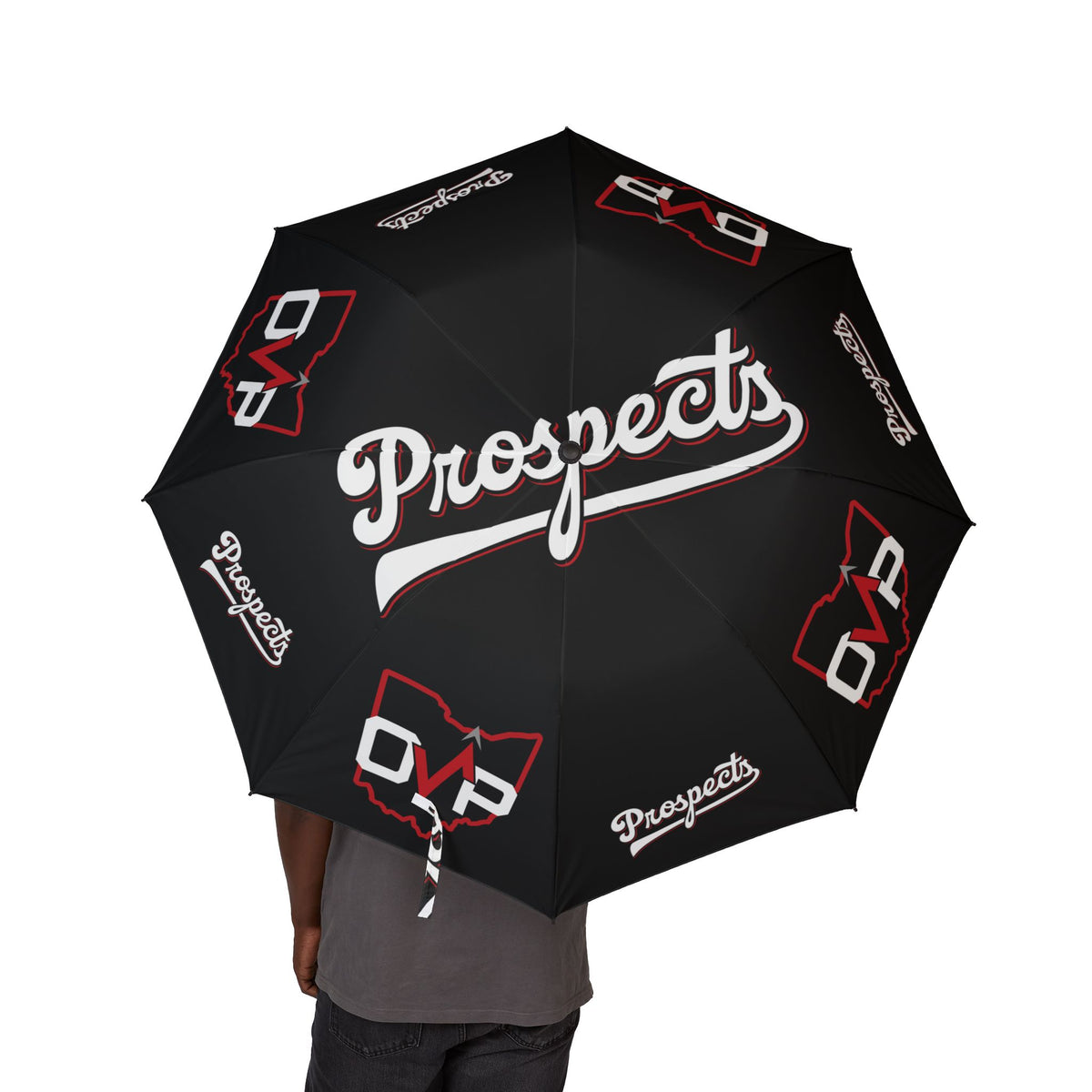 Ohio Valley Prospects Logo Print Foldable Umbrella