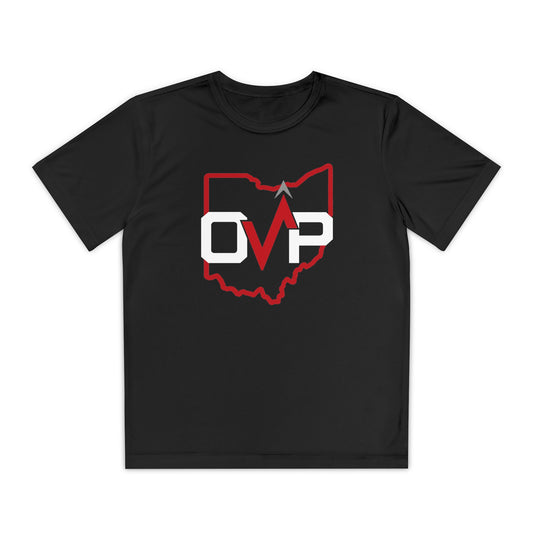 OVP Ohio Valley Prospects Youth Competitor Tee — Kids Volleyball/Track Team Shirt