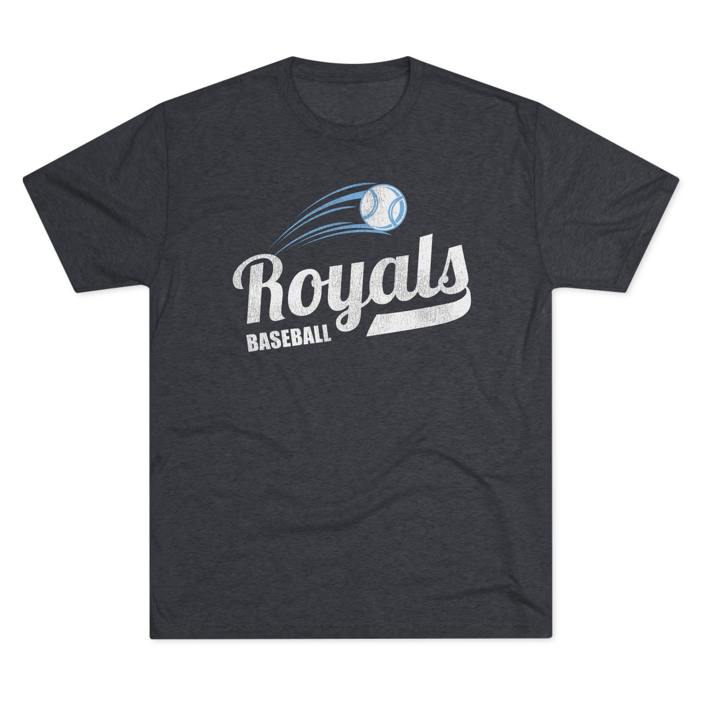 Royals Baseball Unisex Tri-Blend Crew Tee