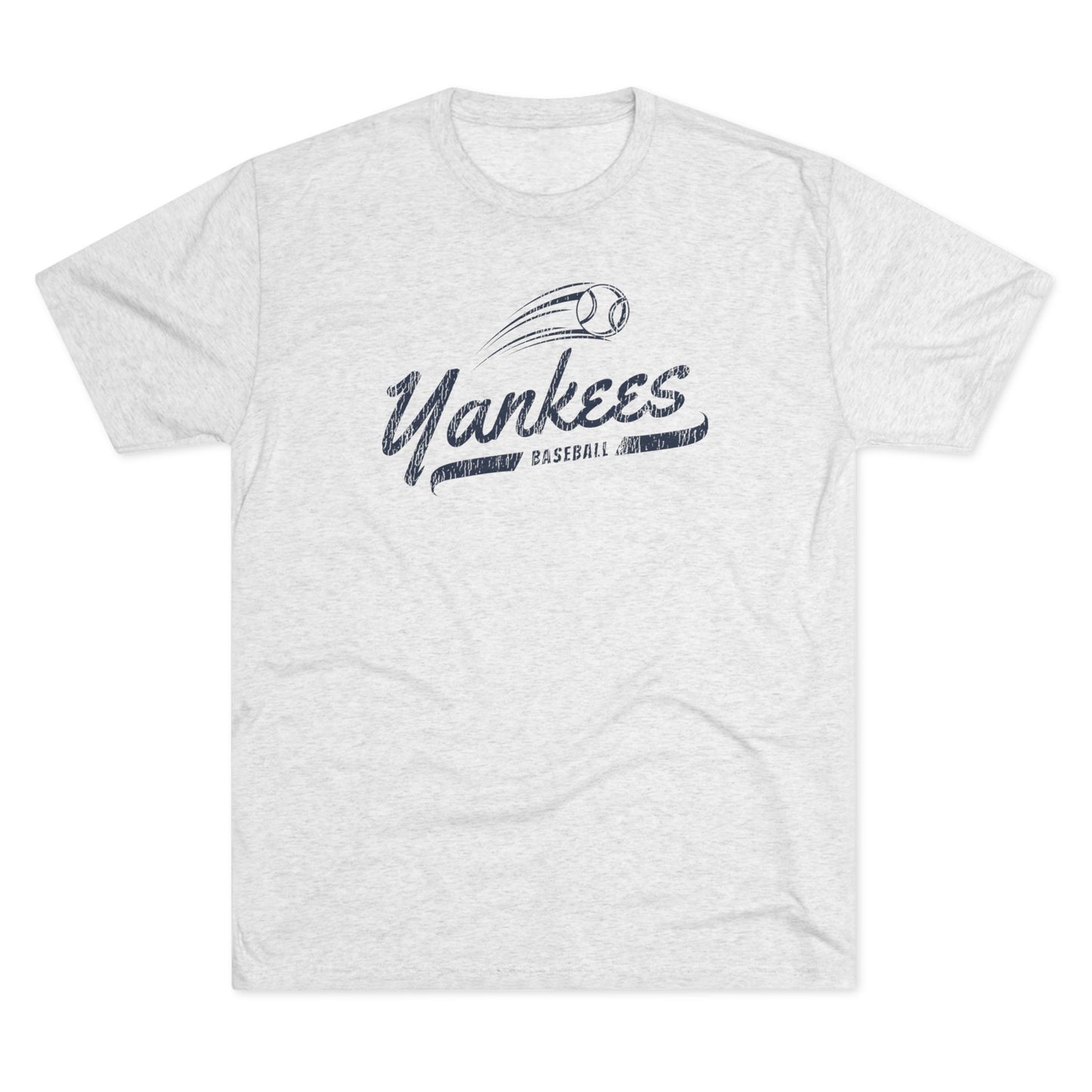 Yankees Baseball Unisex Tri-Blend Crew Tee