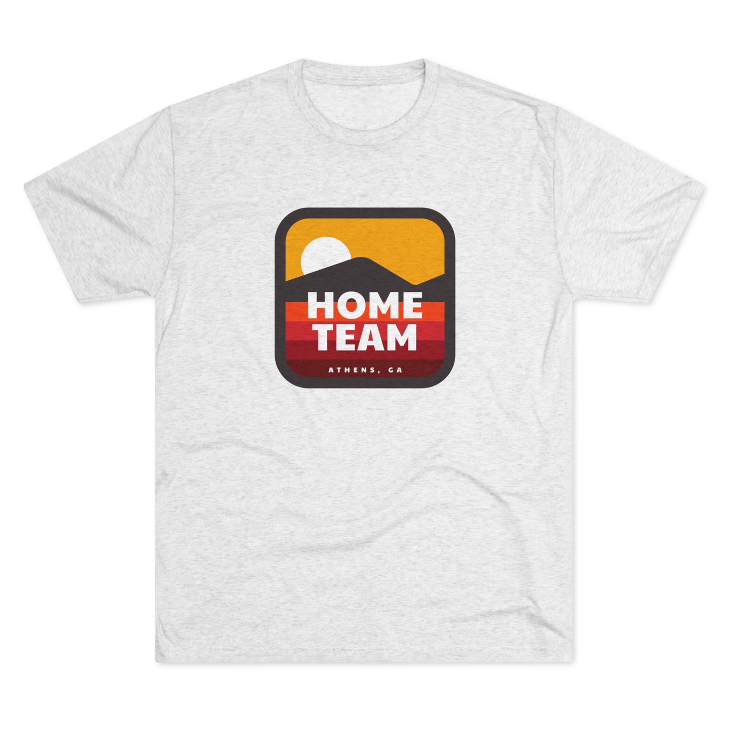 Home Team Sunset Unisex Tri-Blend Crew Tee