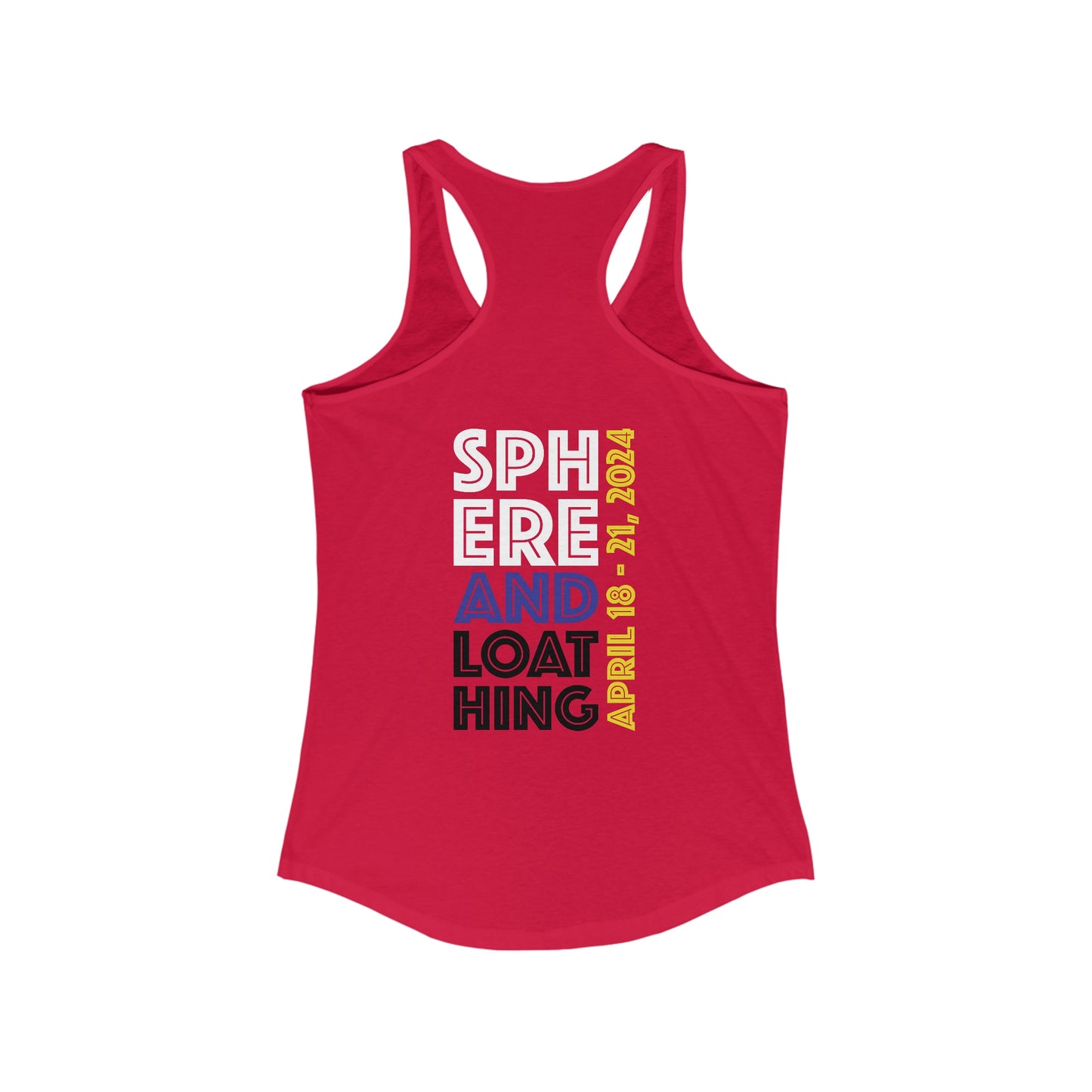 Sphere 2024 Women's Ideal Racerback Tank