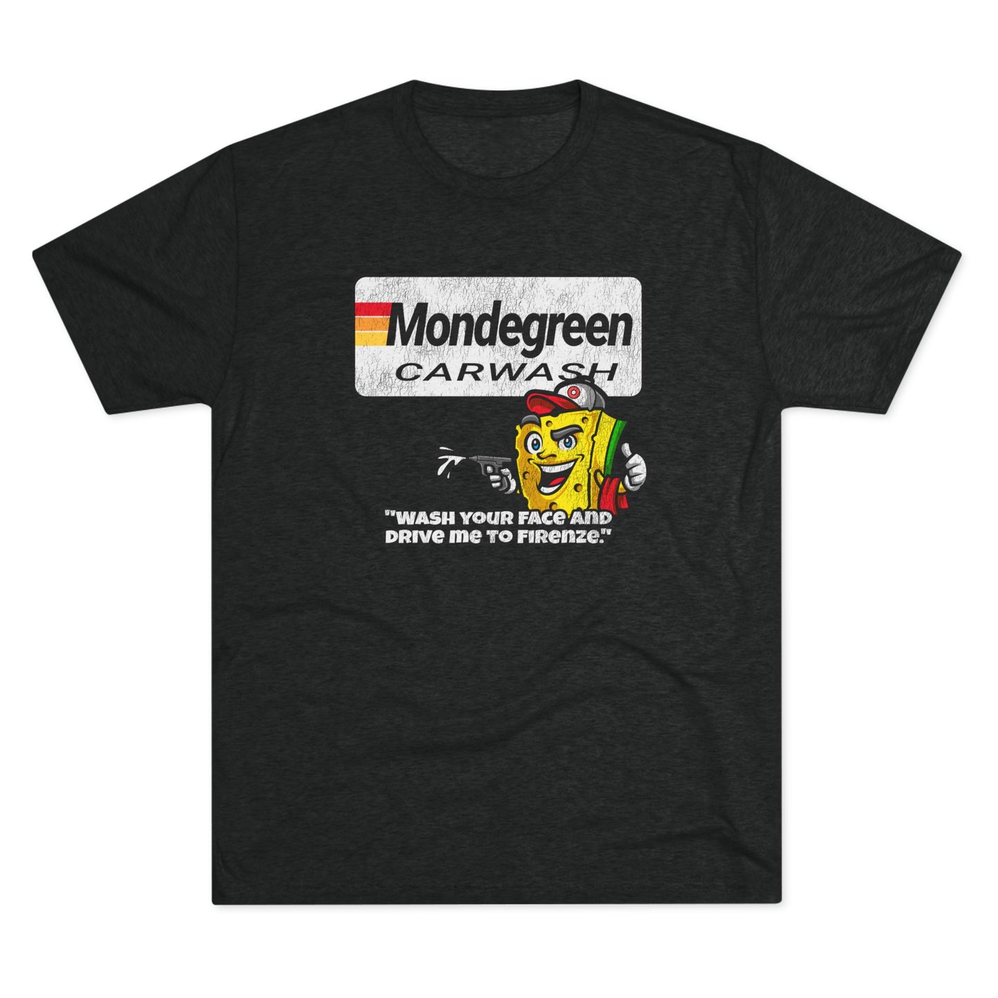 Mondegreen Carwash Unisex Tri-Blend Crew Tee