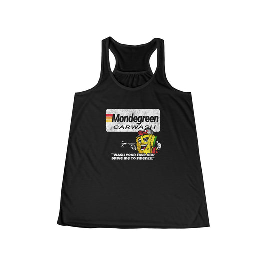 Mondegreen Carwash Women's Flowy Racerback Tank