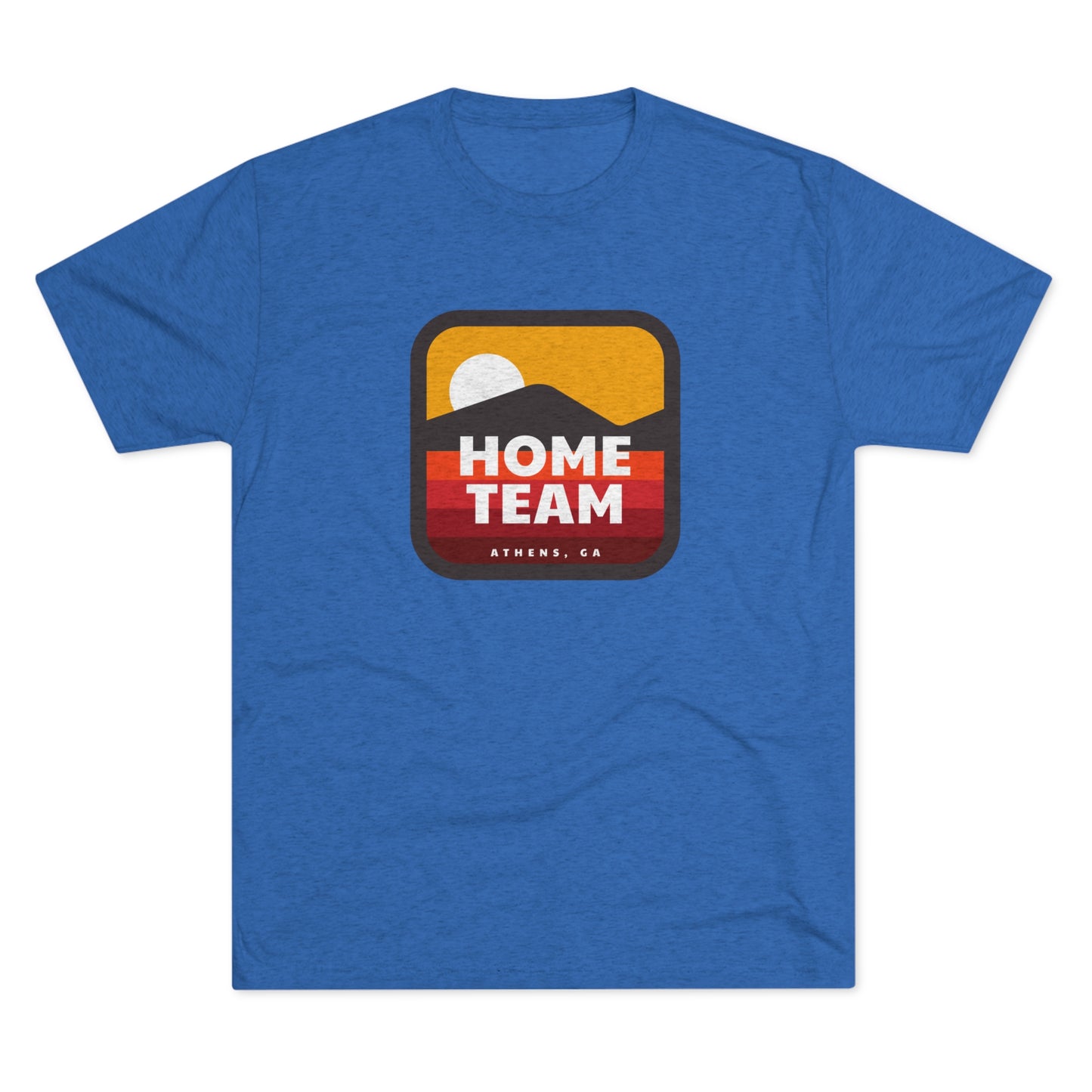 Home Team Sunset Unisex Tri-Blend Crew Tee